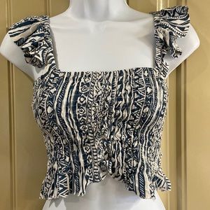 Cropped Tank by Kiwi & Punch Brand. NWT!